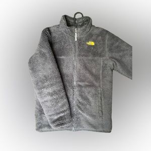 the north face reversible puffer fleece jacket